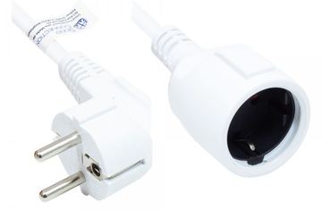Good Connections P0102-W020 - 2 m - Netzstecker Typ E+F - Netzstecker Typ F - H05VV-F3G - 250 V von LumaTech
