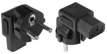 Good Connections PA-0133S - Typ E/F hybrid - C13 - 250 V - 10 A - Schwarz - Polyvinylchlorid (PVC) von LumaTech