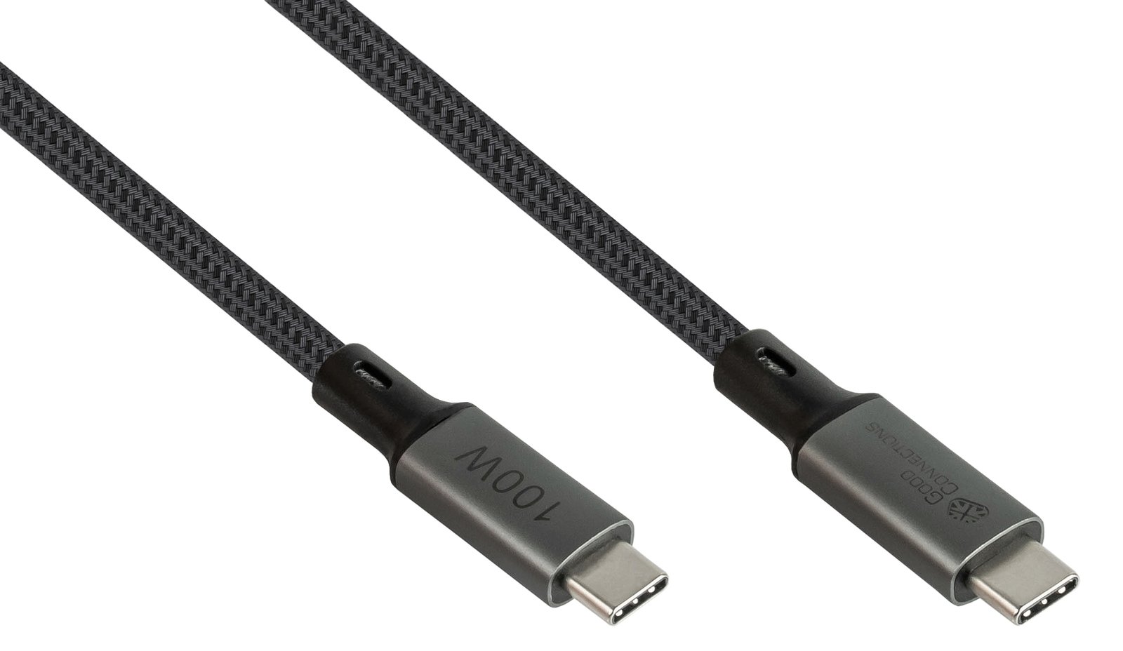 Good Connections USB 4.0 Gen. 2x2 Kabel 20GBit/s 100W 8Ka30Hz USB-C Stecker an - Mit dem hochwertig - Kabel