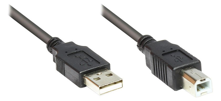 Good Connections USB-Kabel - USB (M) bis USB Typ B (M)