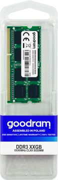 GoodRam DDR3 - Modul - 8 GB - SO DIMM 204-PIN von LumaTech