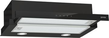 Gorenje Essential TH64E4BG - Motorhaube - ausziehbar - Breite: 60 cm - Tiefe: 30.6 cm - Absaugung und Rückführung