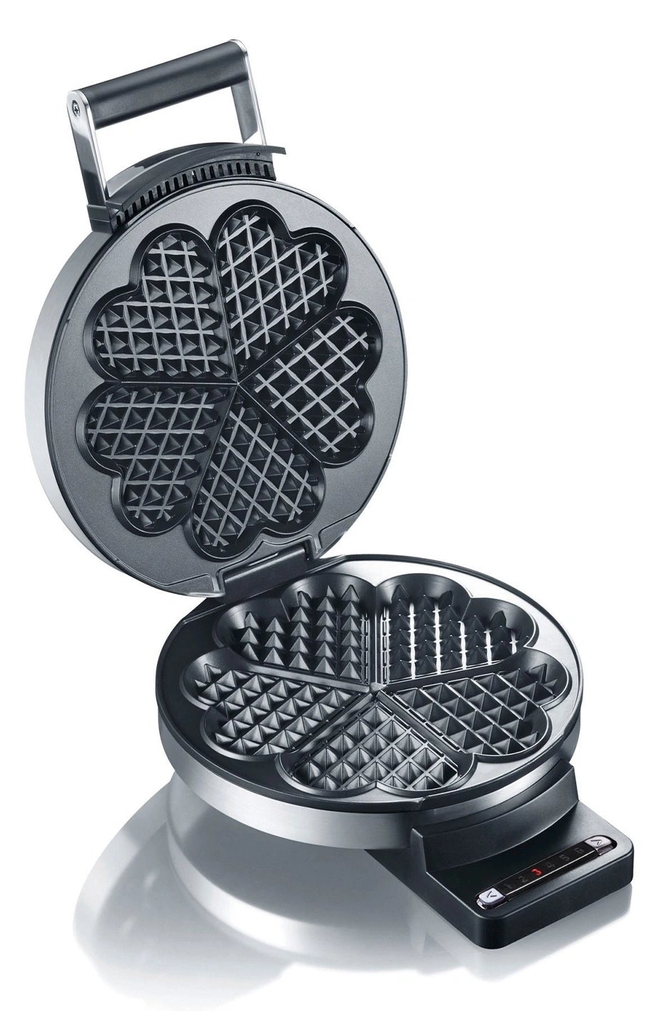 Graef WA 80 - Waffeleisen - 800 W - Edelstahl