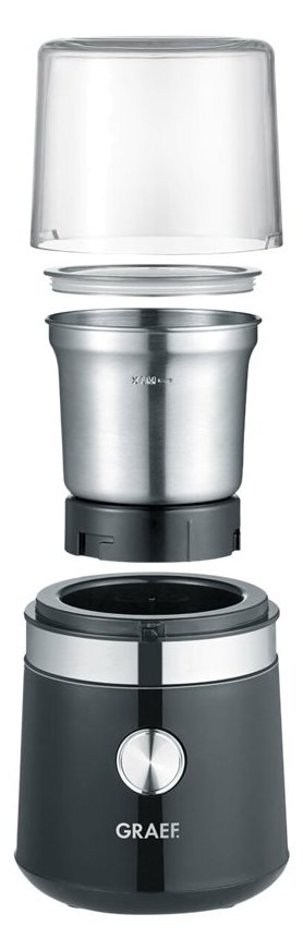Graef Young CM 102 - Kaffeemühle - 200 W - Black/Stainless