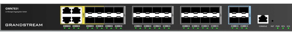 Grandstream GWN7831 - Switch - Aggregation - L3