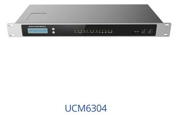Grandstream UCM6304 - IP-PBX - in Rack montierbar von LumaTech