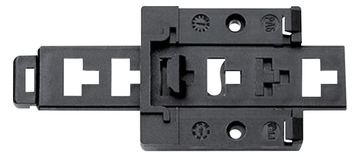 Gude 0860 - DIN Schienen-Klemme - Schwarz von LumaTech
