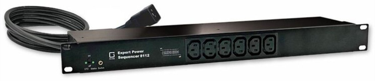 Gude 8112-6 Sequenzer C19 UES Filter 6xC13 CEE320 - Steckdosenleiste - Steckdosenleiste