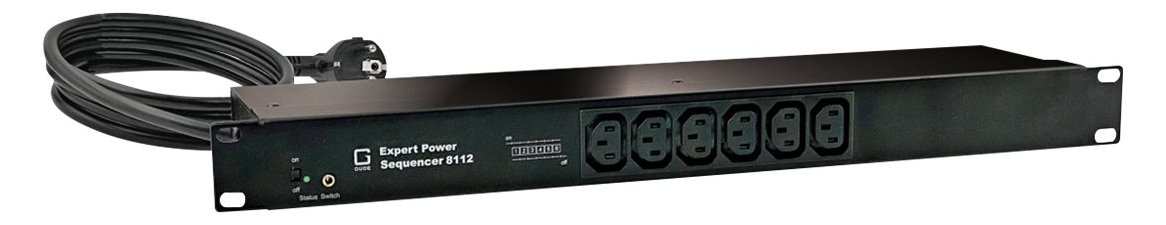 Gude Expert Power Sequencer 8112-2 - Automatischer Netzschalter (Rack - einbaufähig)