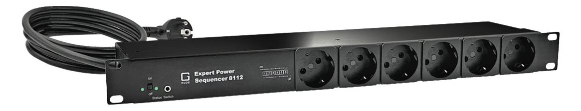 Gude Expert Power Sequencer 8112-4 - Stromverteilungseinheit (Rack - einbaufähig)