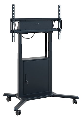 Hagor HP Twin Lift M-B - Wagen - für Flachbildschirm - Schwarz - Bildschirmgröße: 140-218 cm (55-86)