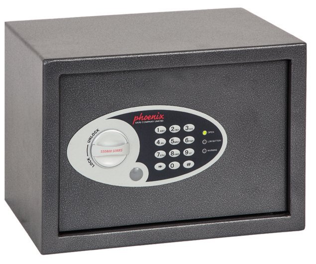 Phoenix Safe Co. SS0301E - Grau - Elektronisch - 16 l - Boden / Wand - 350 mm - 250 mm