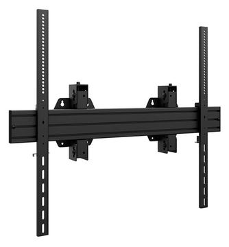 Hagor WH Synchron - Befestigungskit (Wandmontage) - für Flachbildschirm zwischen 75-110 - schwerlast - Schwarz von LumaTech