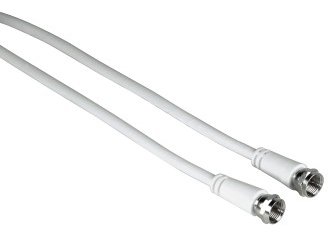 Hama HF-Kabel - F-Stecker männlich zu F-Stecker männlich - 3 m - Doppelisolierung (Packung mit 25) von LumaTech