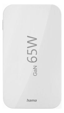 Hama Schnellladegerät 2x USB-C 1x USB-A flaches Mini-Ladegerät PD 65 W - Schnellladegerät von LumaTech