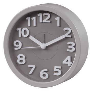 Hama Wecker Retro, rund, Taupe von LumaTech
