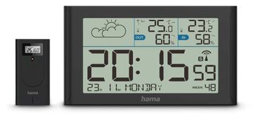 Hama Wetterstation Sylt Schwarz von LumaTech