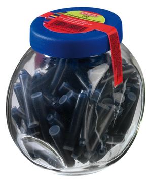 Herlitz 8541161 - Blau - Blau - Transparent - Behälter - 100 Stück(e)
