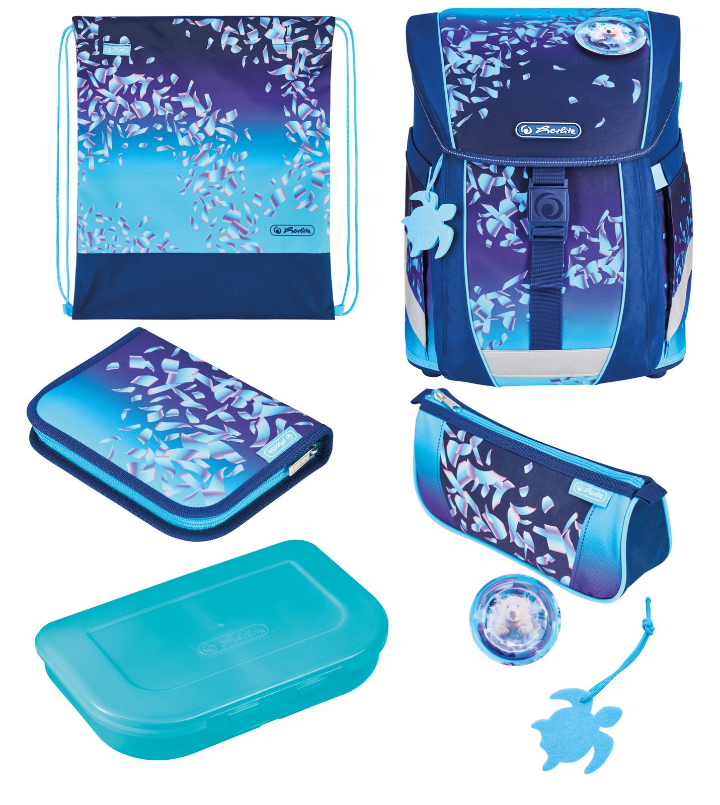 Herlitz Schulranzen FiloActive Plus Blue Ice