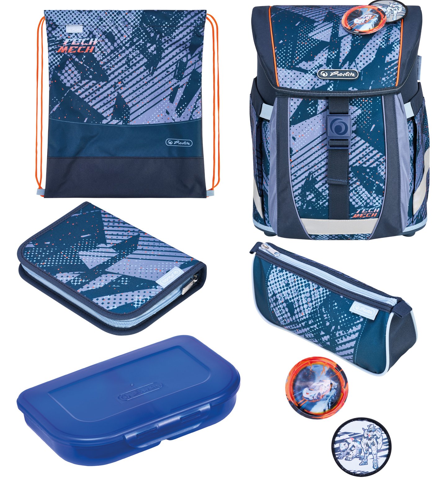 Herlitz Schulranzen FiloActive XL Plus TechMech