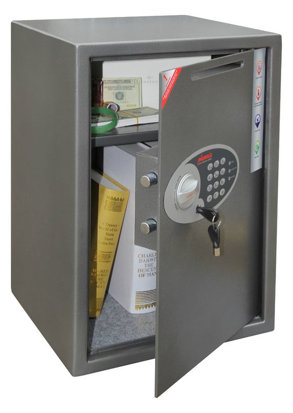 Phoenix Safe Einbruchschutztresor SS0804ED Vela Home Office