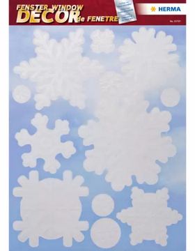 HERMA FENSTERBILD A4 SCHNEEFLOCKE von LumaTech