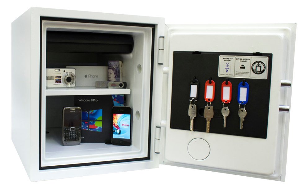 Phoenix Safe Phoenix Titan III FS1282K - Safe - 4 Haken - Stahl - signalweiß (RAL 9003)