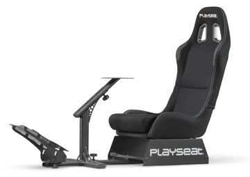 Playseat Evolution - Simulations-Cockpit für Autorennen - Schwarz, Silber von LumaTech