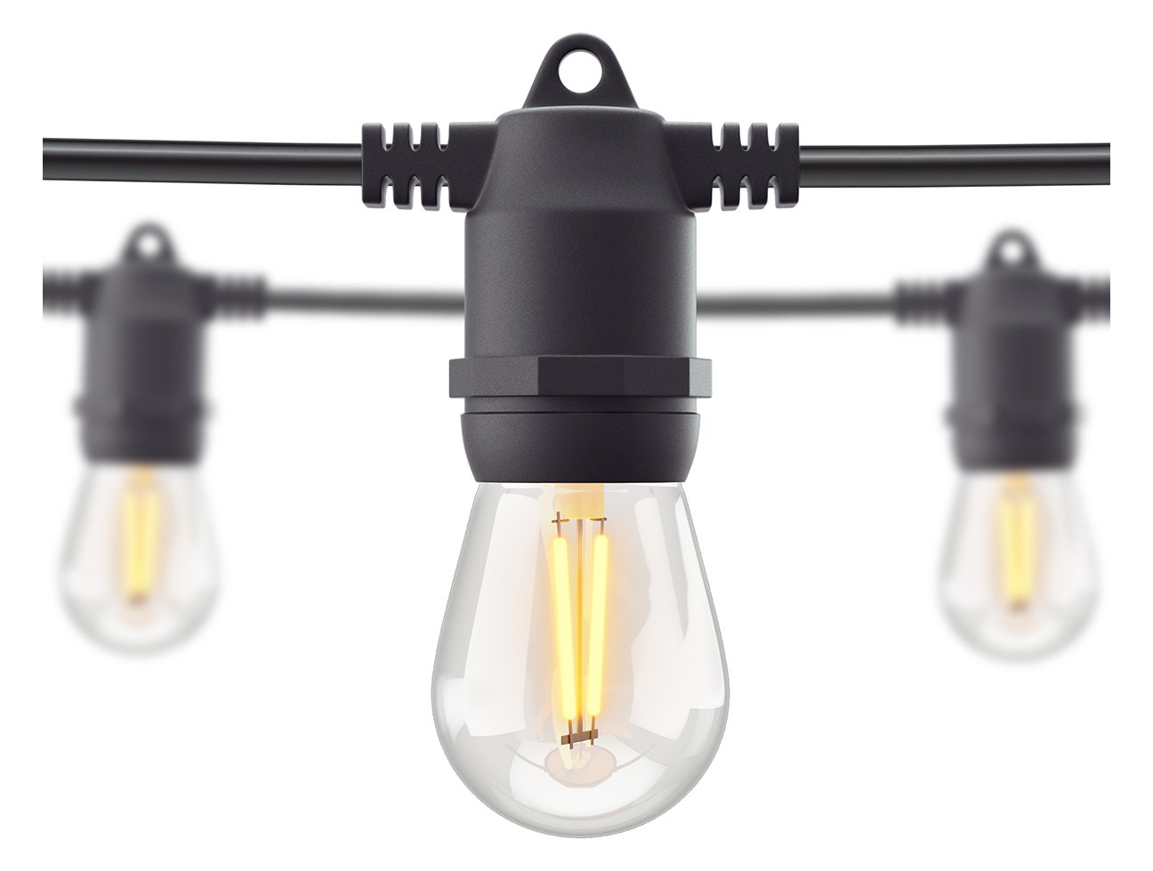 Hombli Smart - Lichterkette - Glühbirne mit LED-Filament x 10