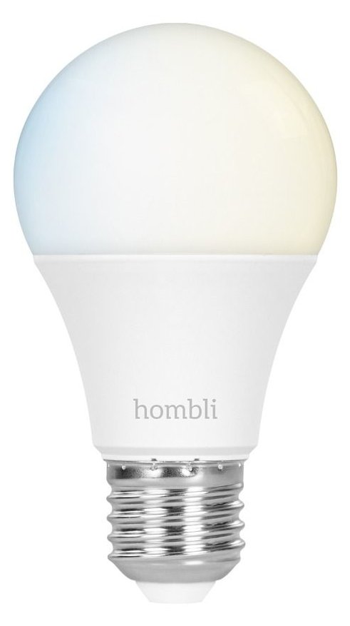 Hombli Smart Bulb E27 - Intelligentes Leuchtmittel - WLAN - Weiß - LED - Kunststoff - E27