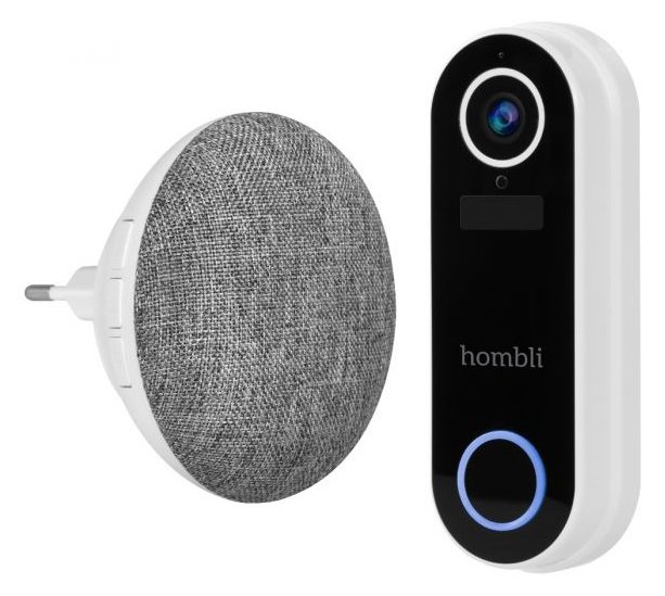 Hombli Smart Doorbell Pack - Schwarz - Weiß - Haus - Büro - IP65 - Kunststoff - IR - 2-Wege