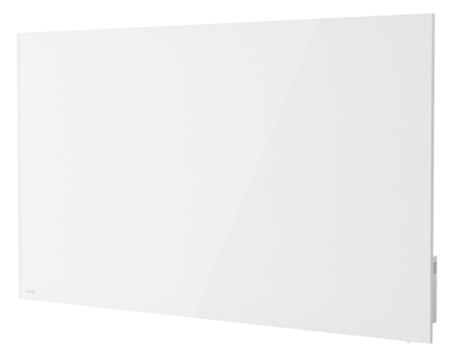 Hombli Smart Infrared Panel Heater - 600W White Glass