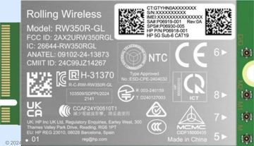HP Drahtloses Mobilfunkmodem - 5G LTE - M.2 von LumaTech