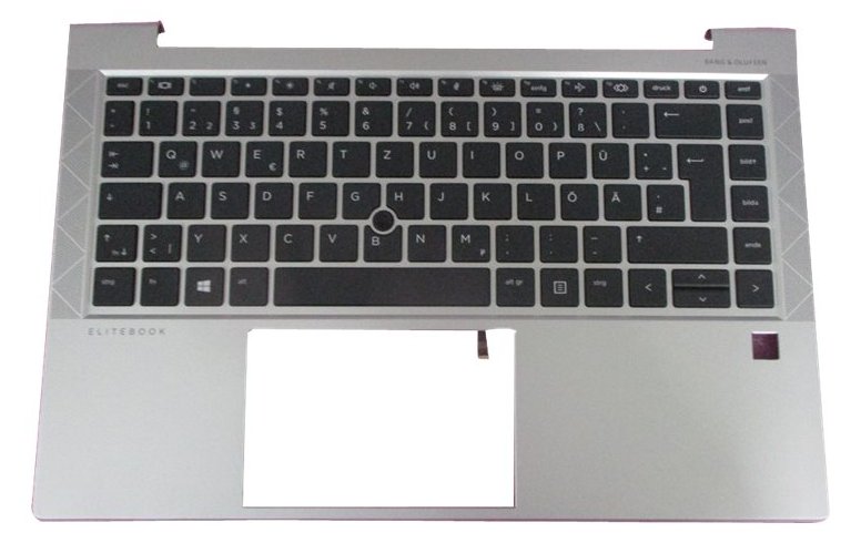 HP  Ersatztastatur Notebook - mit Zeigestock, ClickPad - TL: Deutsch, QWERTZ