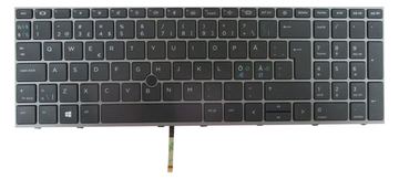 HP Ersatztastatur Notebook - mit Zeigestock, ClickPad - TL: UK, QWERTY von LumaTech