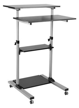 ROLINE PC Standing Workstation - Aufstellung für LCD-Bildschirm / Tastatur / Maus / CPU / Drucker von LumaTech