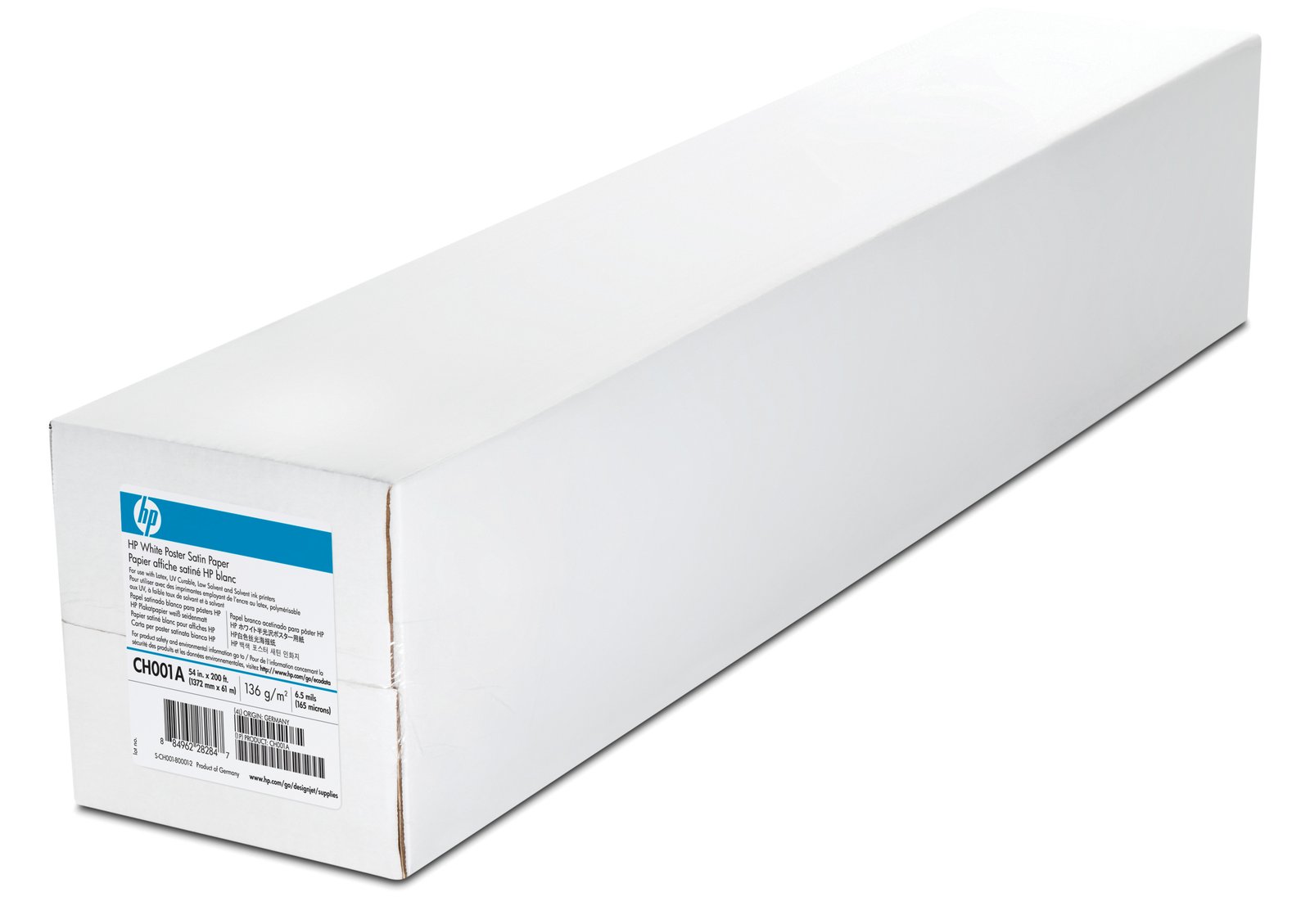 HP  Seidig - Rolle (137,2 cm x 61 m) - 136 g/m²