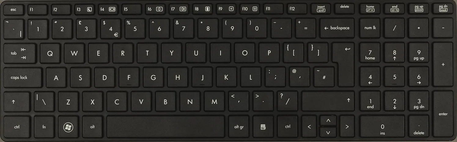 HP  Tastatur für ProBook 6560b - TL: Niederländisch, QWERTY, Ansicht 2