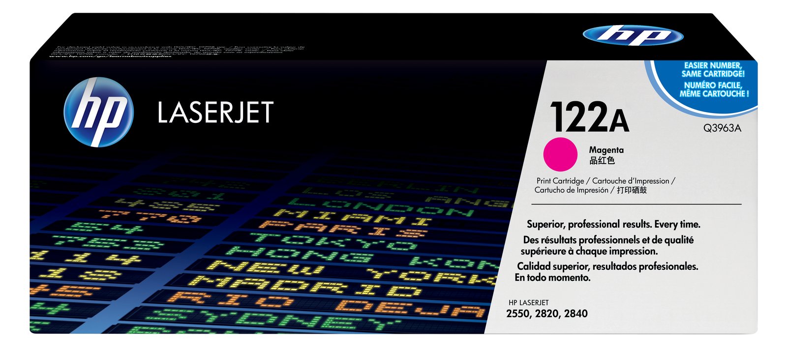 HP 122A - Magenta - Original - LaserJet - Tonerpatrone (Q3963A)