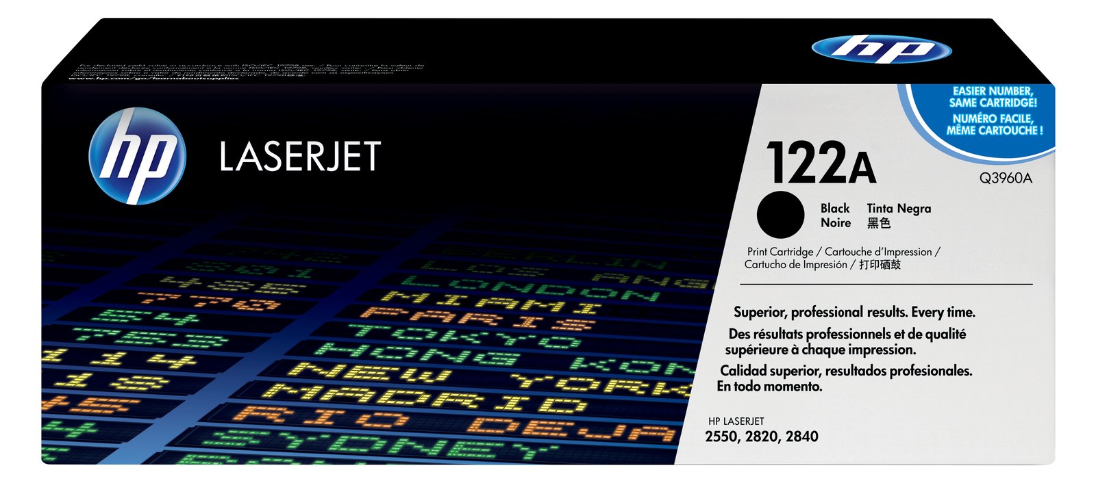HP 122A - Schwarz - Original - LaserJet - Tonerpatrone (Q3960A)