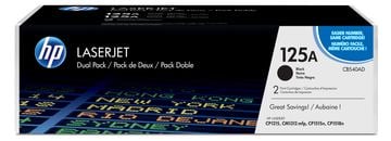 HP 125A - 2er-Pack - Schwarz - Original - LaserJet - Tonerpatrone (CB540AD) von LumaTech