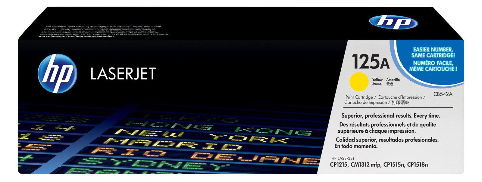 HP 125A - Gelb - Original - LaserJet - Tonerpatrone (CB542A)