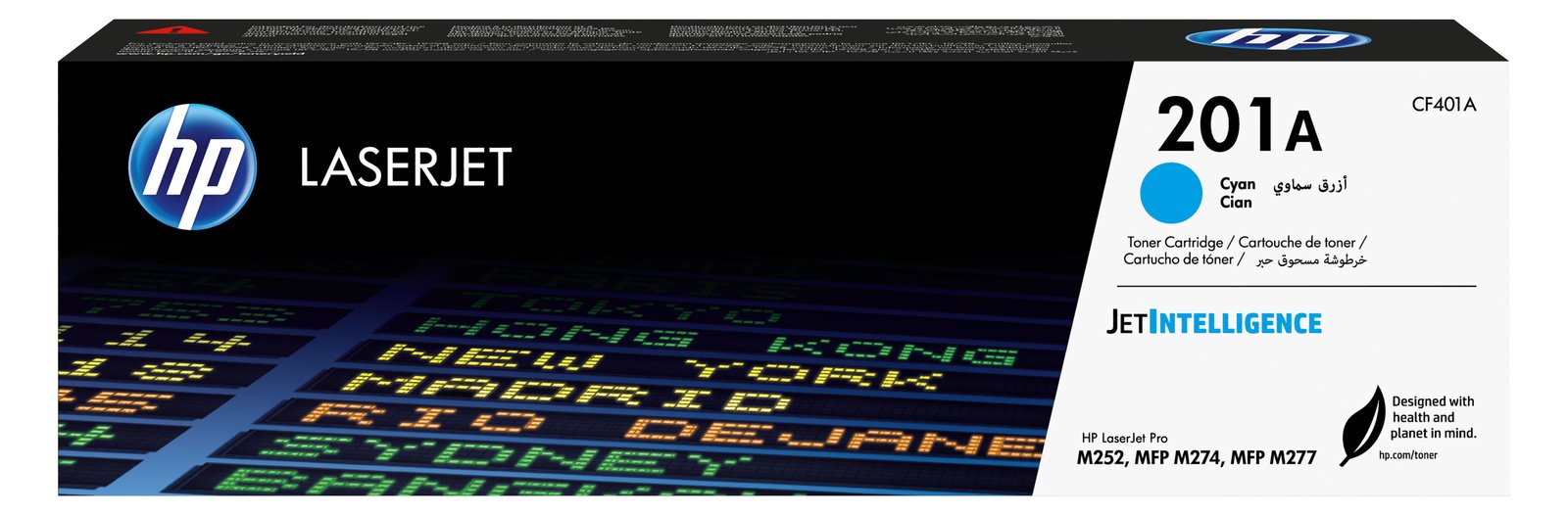 HP 201A - Cyan - Original - LaserJet - Tonerpatrone (CF401A)
