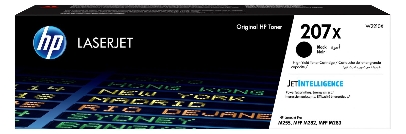 HP 207X - Hohe Ergiebigkeit - Schwarz - Original - LaserJet - Tonerpatrone (W2210X)