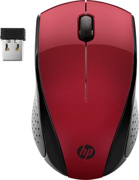 HP 220 - Maus - 3 Tasten - kabellos - 2.4 GHz - kabelloser Empfänger (USB) von LumaTech