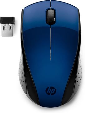 HP 220 - Maus - 3 Tasten - kabellos - 2.4 GHz - kabelloser Empfänger (USB) von LumaTech