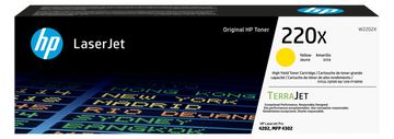 HP 220X - Hohe Ergiebigkeit - Gelb - original - LaserJet - Box - Tonerpatrone (W2202X) von LumaTech