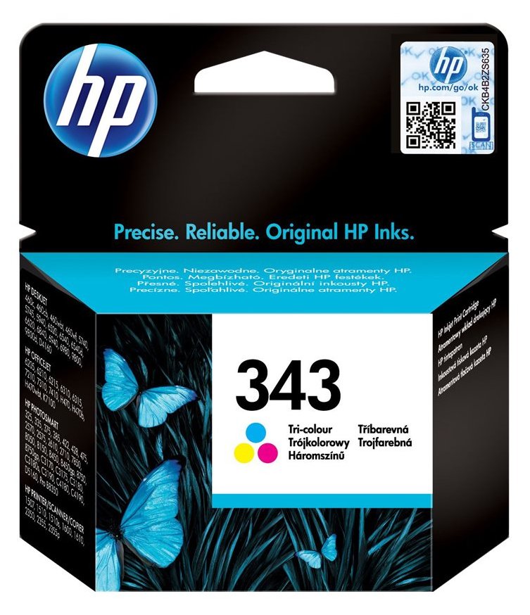 HP 343 - 7 ml - Farbe (Cyan, Magenta, Gelb) - original