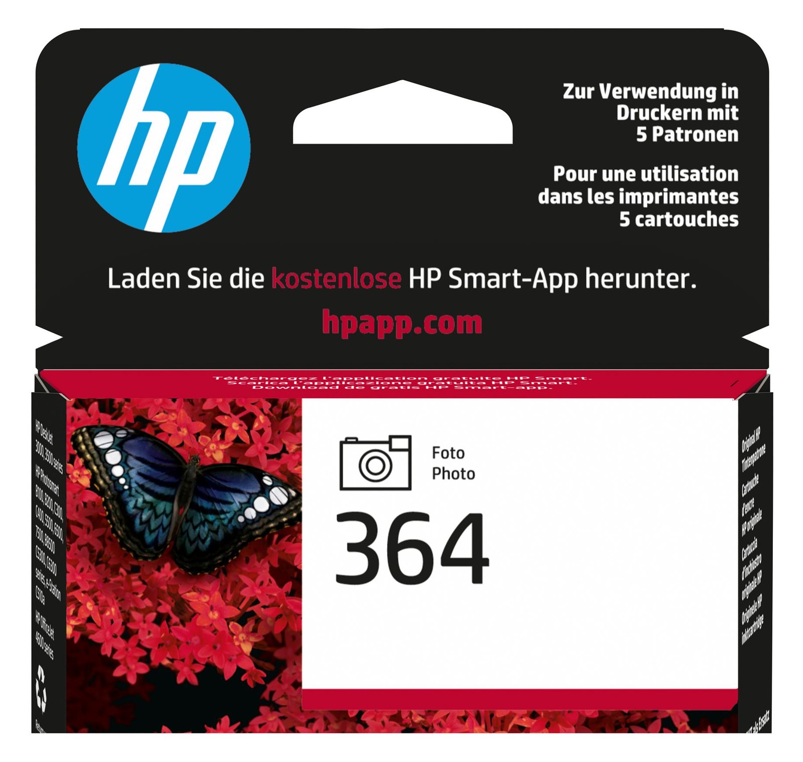 HP 364 - 3 ml - Photo schwarz - original - Tintenpatrone (Foto)