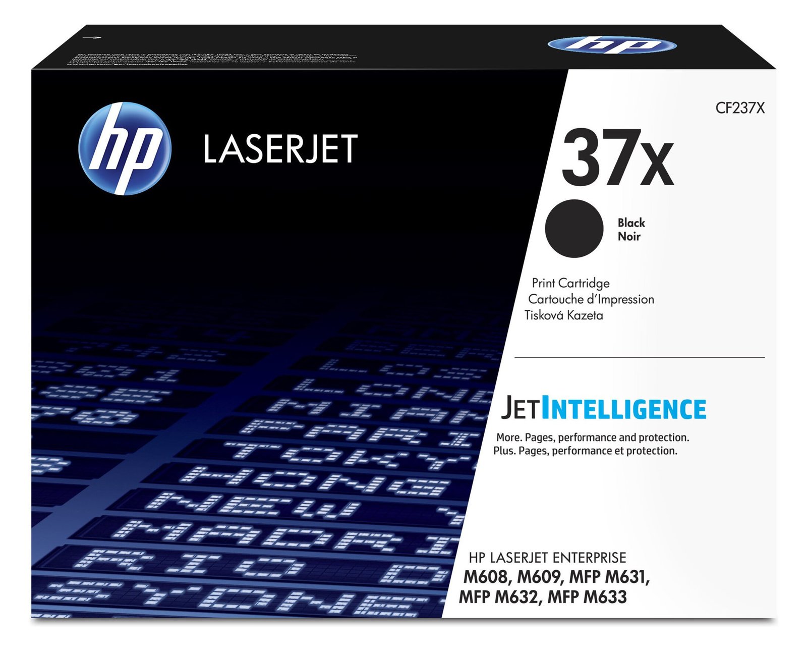 HP 37X - Hohe Ergiebigkeit - Schwarz - Original - LaserJet - Tonerpatrone (CF237X)